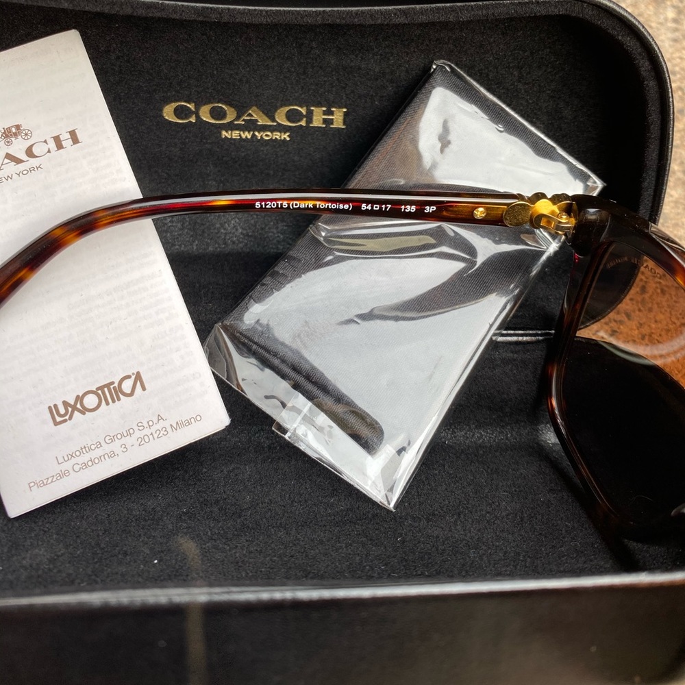 Coach | Dark Tortoise Sunglasses - Picture 9 of 11